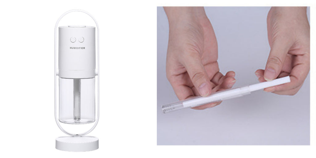 Humidificador de ambiente con luz de colores